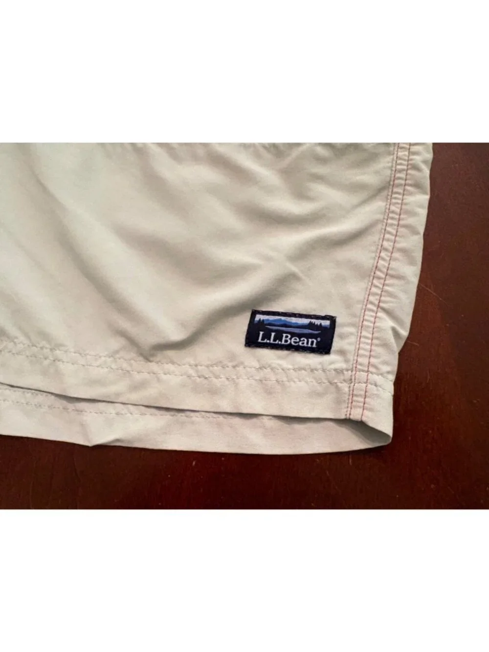 L.L.Bean Classic Supplex Sport Shorts Colorblock Lined Swim Trunks Men’s XL
